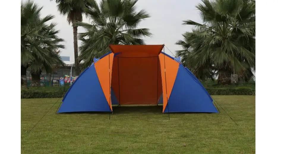 Большой размер семья Пешие прогулки снег/пляж палатки 5-8 человек зимний кемпинговый тент водонепроницаемые палатки