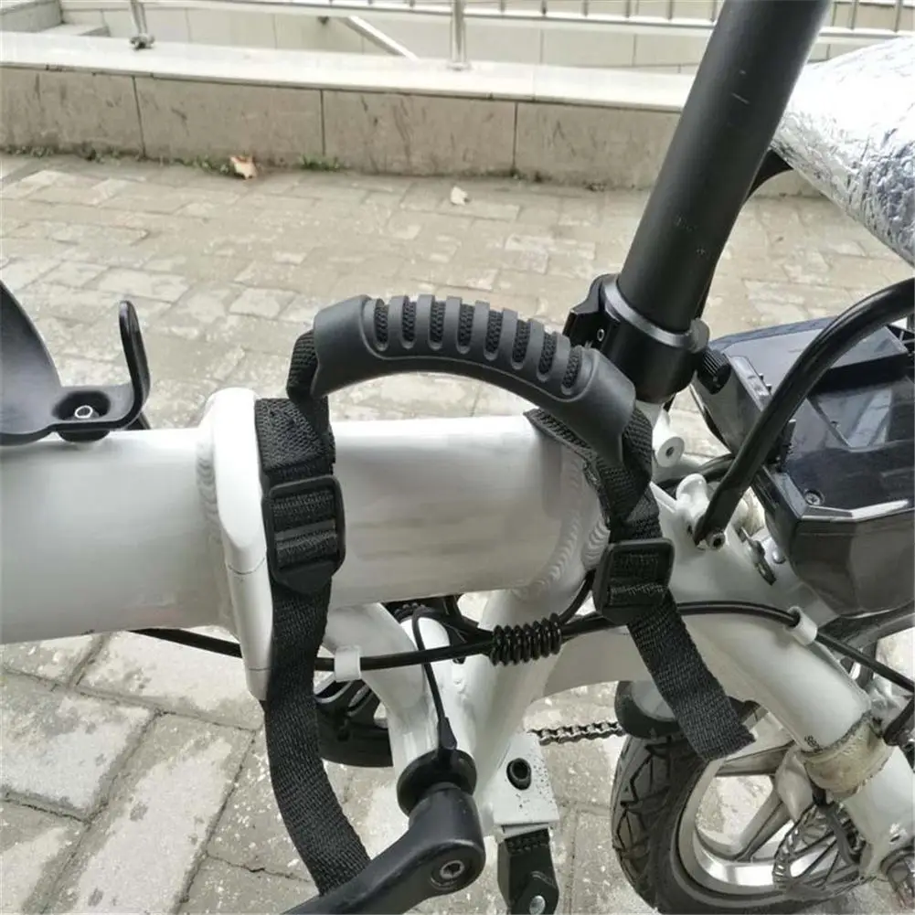 

Outdoor Sports MTB Folding Bicycle PVC Hand Carrying Strap Portable Sewing Carrying Handle for Bicycle