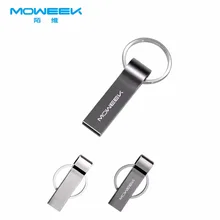 Moweek M10 металлический USB флеш-накопитель 64Гб флэш-накопитель реальные Ёмкость 4 gb/8 gb/16 gb/32 gb/Drive mini usb флеш-накопитель брелок для ключей U диск