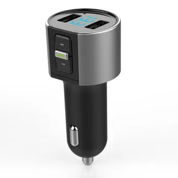 

C26S 5V 3.4A Dual USB Wireless Bluetooth Car Kit Hands Free Call MP3 Radio Player Charger FM Transmitter Speakerphone