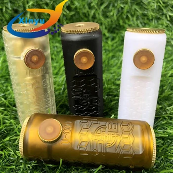 

NEWEST SOB mod mechanical mod 18650 Battery Electronic Cigarettes Vaporizer Box Brass POM PC PEI Mod fit 510 thread RDA Atomizer