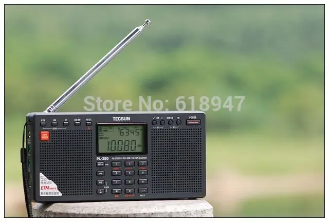 Tecsun PL390 PL-390 ETM FM стерео SW MW LW DSP радио двойной динамик радио