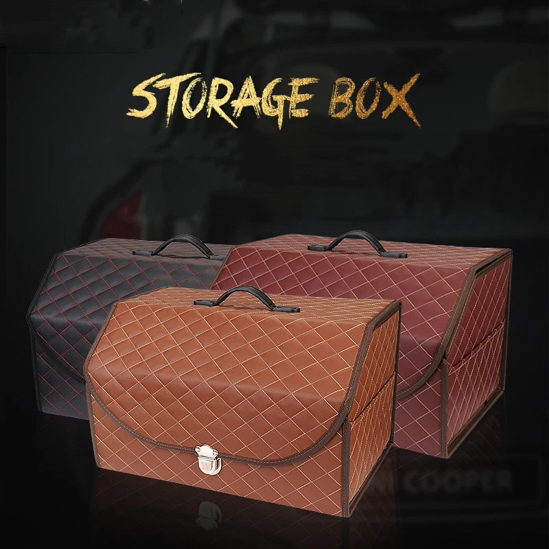 

Foldable Portable Multifunctional Waterproof Car Trunk Organizer Organizing the Items and Save Place Universal Organizer for Car
