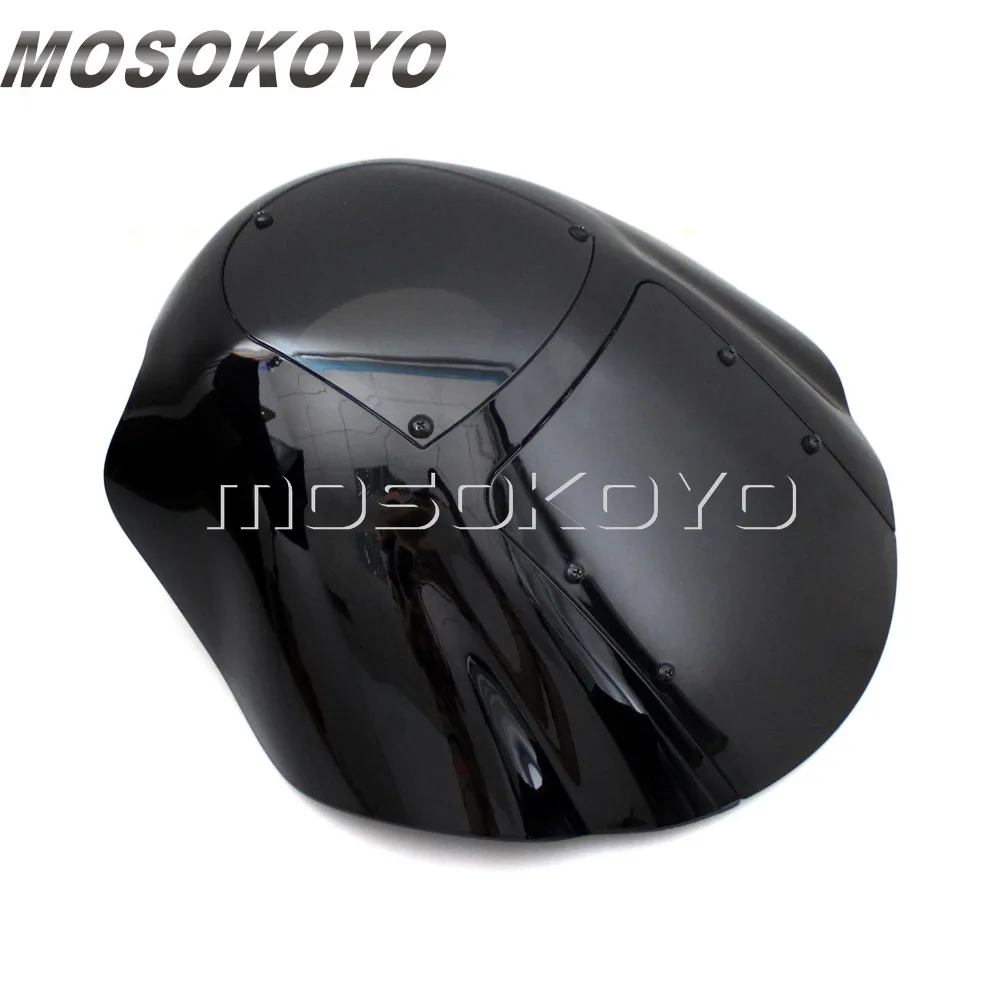 Мотоцикл Дым ABS четверть фары обтекателя w/кронштейн для Harley Dyna FXR Sportster 72 XL883 XL1200