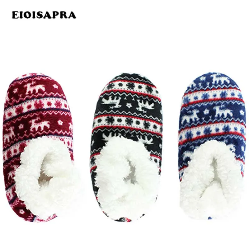 EIOISAPRA/утепленная хлопковая обувь; носки-тапочки; женские рождественские подарки; забавные носки; теплые носки; Meias Harajuku; Япония; Calcetines Mujer