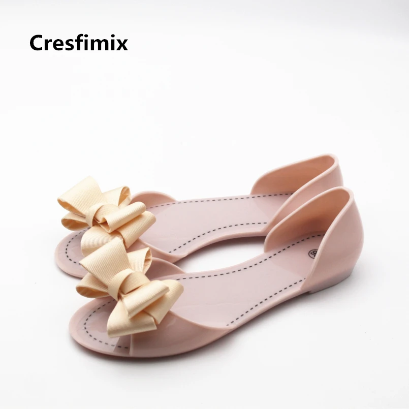 

Cresfimix sandales de mode pour femmes women fashion comfortable slip on sandals lady cute spring & summer sandals jelly sandals