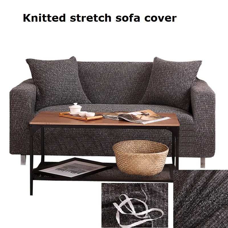 

Knitted sofa cover all envelopes thickening non - slip combination sofa cover European full cover elastic sofa cover for 3 seat