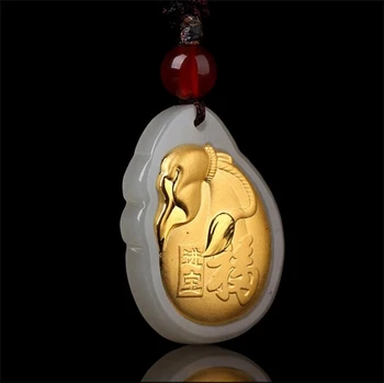 

TJP Necklace pendant Top Quality Jade Necklaces On Hot Sales For Male Female Pendant Free shipping