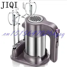 JIQI 220V Household Electric Hand Food Mixer Operated Mini Cream Mayonnaise Frother Mixer Maker Food Blender