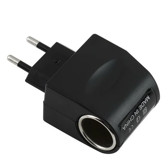Aliexpress New Ee4104 110v 220v Ac To 12v Dc Eu Car New Ee4104 110v 220v Ac To 12v Dc Eu Car Adapter Converter Household Cigarette Lighter Socket Hot Ing