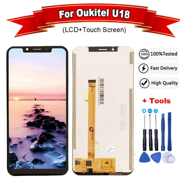 

For Oukitel U18 LCD Display and Touch Screen Phone Accessories For Oukitel U18 display With Tools