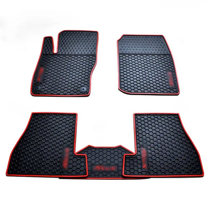 

New Genuine Dedicated Front&Rear Floor Slip-resistant Rubber Mats For Ford Focus ST 2012-2016