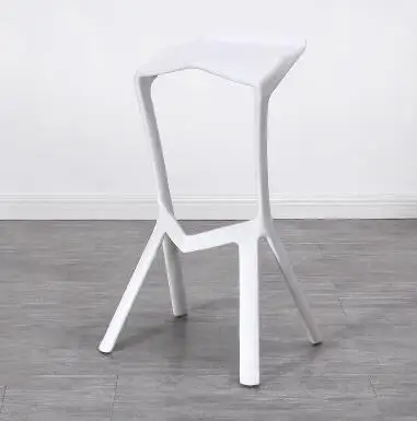 Simple modern bar chair Nordic casual plastic bar stool creative personality designer shark mouth high chair .0 Simple modern bar chair Nordic casual plastic bar stool creative personality designer shark mouth high chair .0