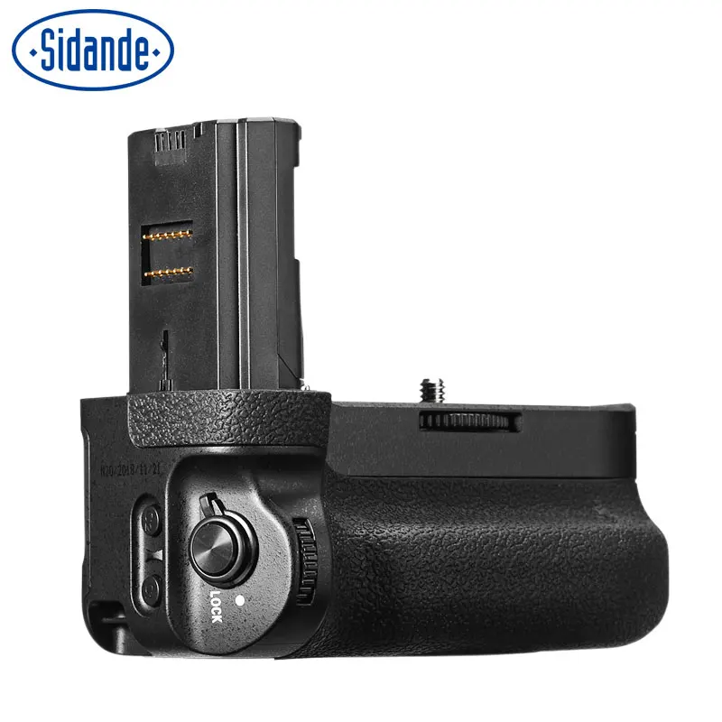 

Sidande A7III A73 Vertical Battery Grip Handler for Sony A9 A7RIII A7R3 A7III A73 FZ100 Battery