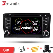 Автомобиль gps навигации Android 8,1 ips радио Wi-Fi Mp3 DVD стерео плеер для Audi A3 8 P/A3 8P1 3-дверей/S3 8 P/RS3 Sportback