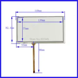ZhiYuSun HLD-TP-1813 Совместимость новый 6 дюймов сенсорный экран 149 мм * мм 83 для gps стекло 149*83