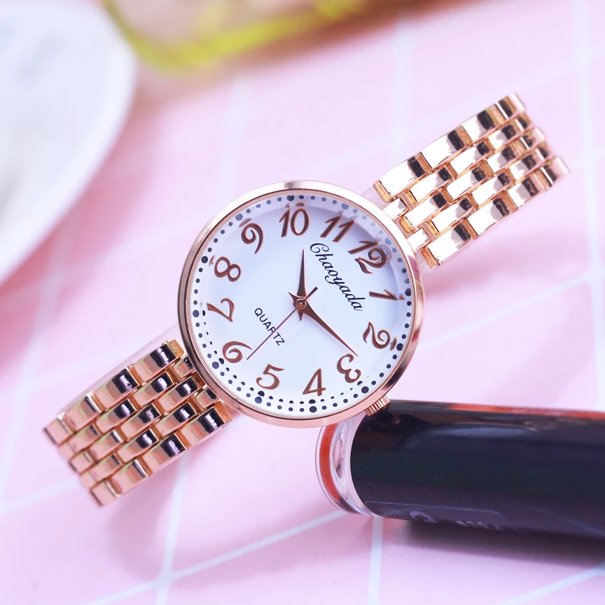2018 женские модное платье цвета розового золота кварцевые наручные часы дамы девочек Подарки роскошный браслет часы relog mujer