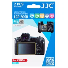JJC 2PCS PET Film Screen Protector Kit for Canon EOS R EOSR EOS Ra Mirrorless Camera With 2pcs PET Film For Shoulder Screen