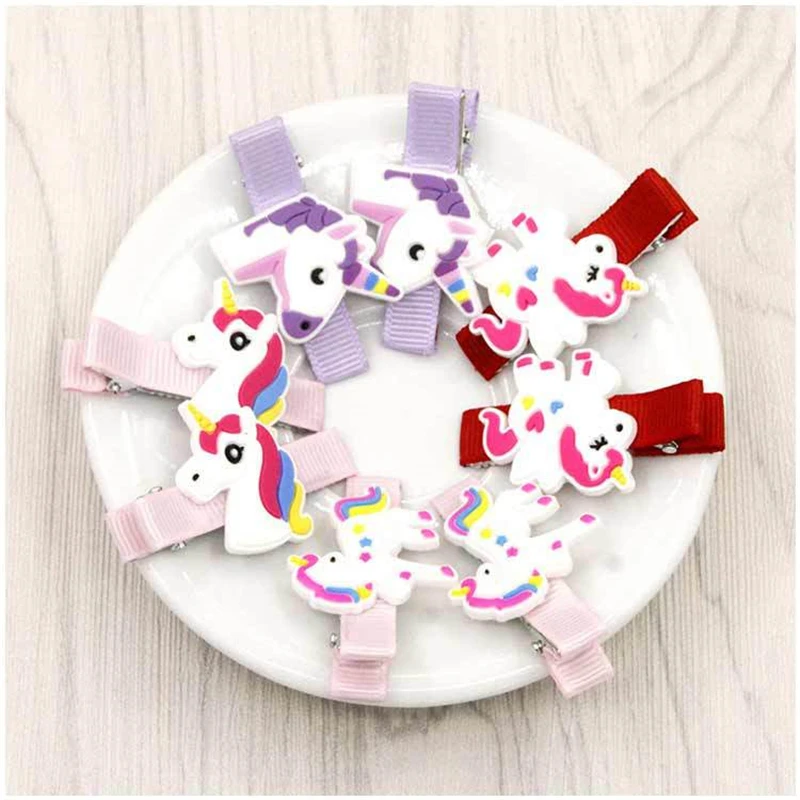 

1 PCS Cute Animal Baby Hair Clips Lovely Little Girls Safety Hairpins Baby Hair Decoration Tool Children Hairdressing Clips New