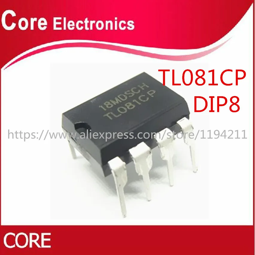 200 шт. TL081CP DIP8 новый оригинальный IC|Интегральные схемы| |