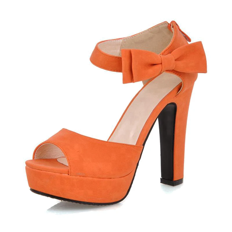 REAVE-CAT-New-summer-Peep-toe-Ankle-strap-orange-Sweet-high-heel-Sandals-Platform-Lady-shoes