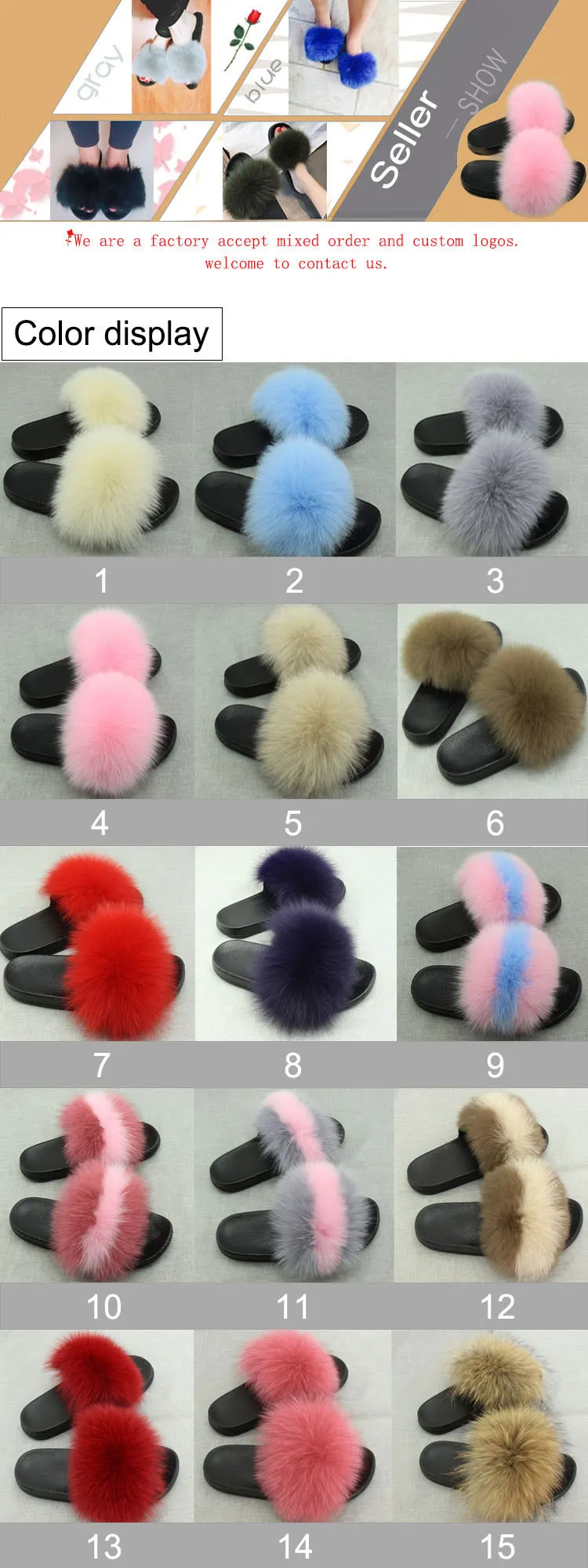 Peludos para Mulheres das Senhoras Raposa de Pelúcia Chinelos para as Mulheres de Pele Chinelos Bonito Cabelo Bebê Quatro Estações Quente Jkp 2 JKP Chinelos Peludos das Mulheres Das Senhoras