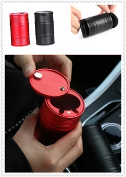 

Auto parts aluminum alloy ashtray travel home office carrier for Mercedes Benz A-Class X-Class S65 S63 S600 S560e A180