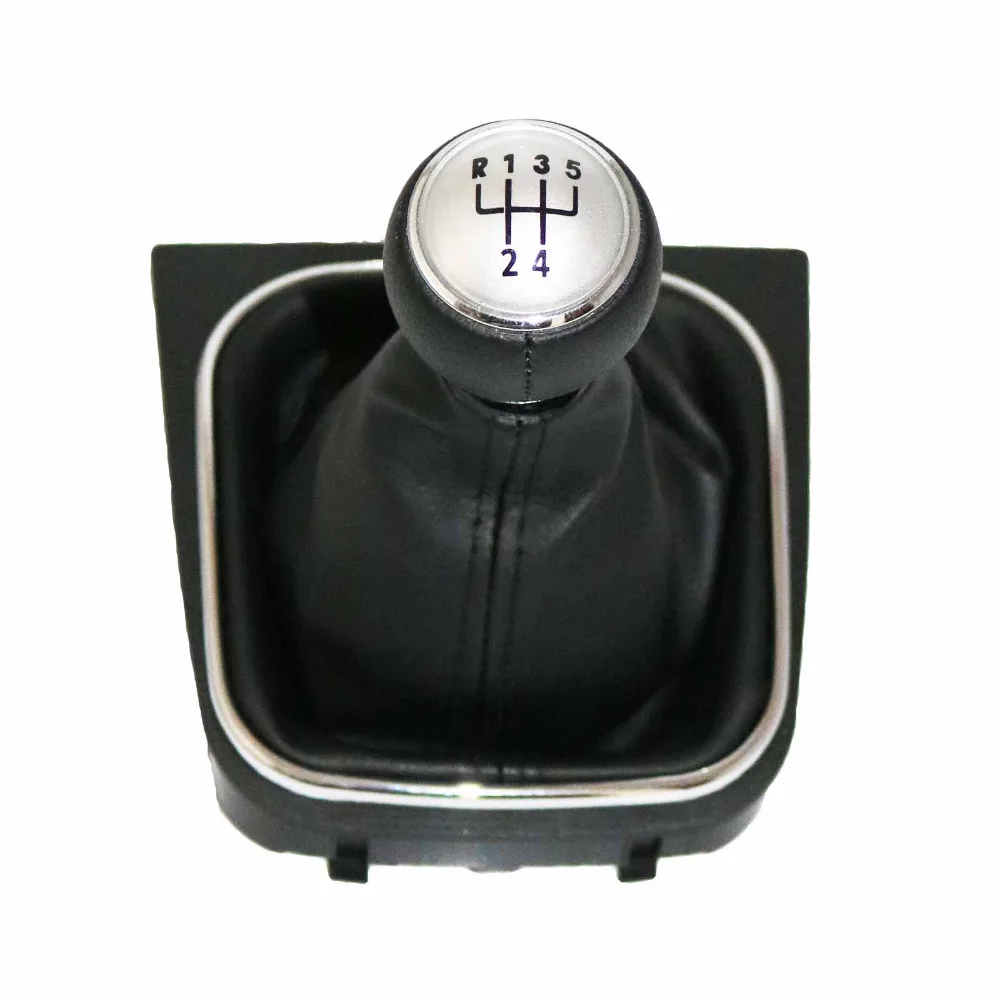 Gear Shift Knob Slivery Cap 5 Speed 12mm For VW Jetta 5 Jetta 6 2006