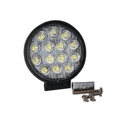 Бесплатная доставка 42 Вт 7 дюймов LED Work Light Bar 12X3 Вт светодиодный чип Наводнение Пятно света Spotlight Offroad Свет Бар Подходит ATV открытый свет