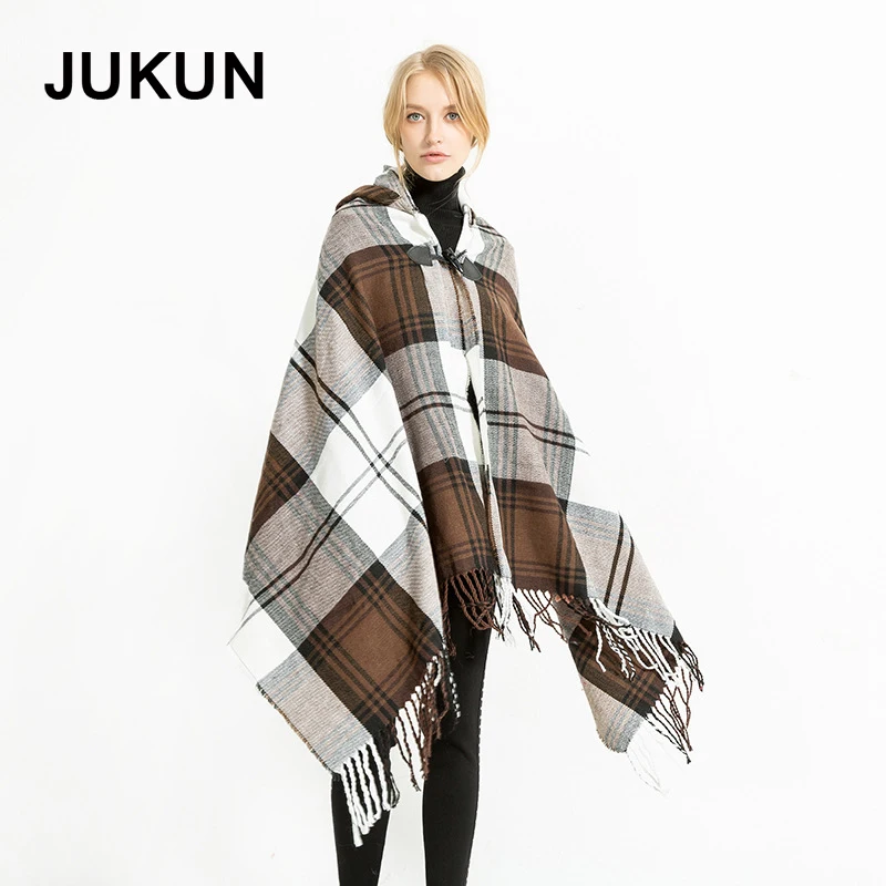 

2018 New Arrival Autumn Winter Women Scarf Thicken Warm Cashmere Pashmina Brand Poncho Letter Solider Print New