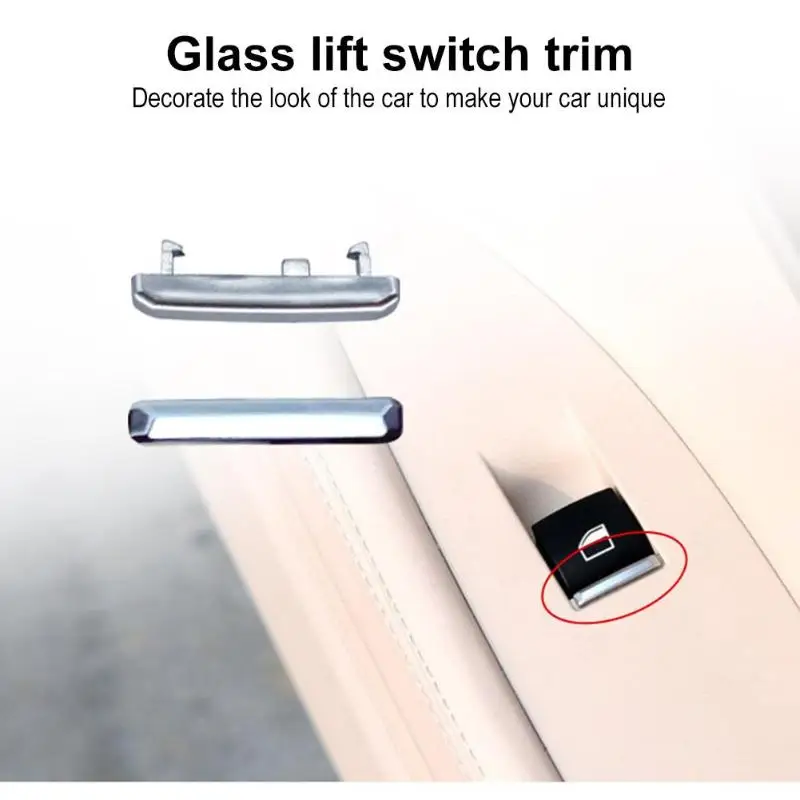 1 шт. Серебристая правая передняя внутренняя кнопка для стеклоподъемника с блестками для BMW 7 серии F01 F02 аксессуары для салона автомобиля