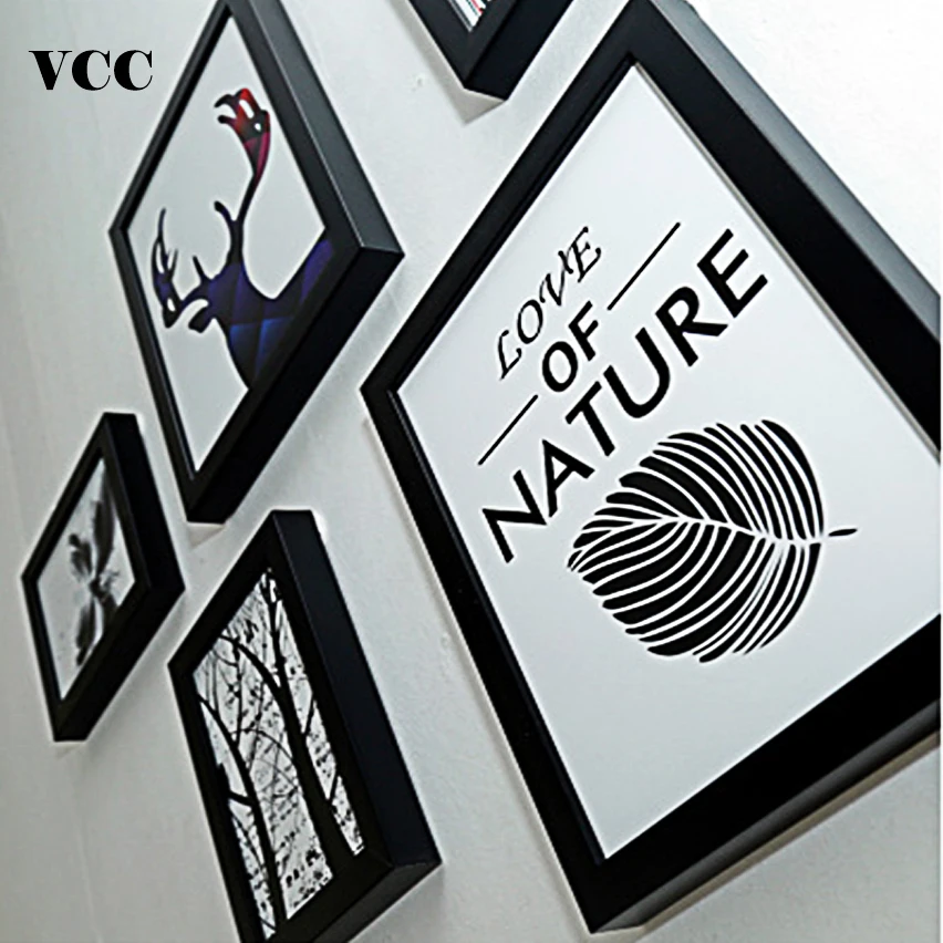 Günstig 7 Pcs Klassische Foto Rahmen Für Wand Hängen Bilderrahmen Foto 7 10 Zoll Wand Kunst Hochzeit Paar Empfehlung Bilder rahmen