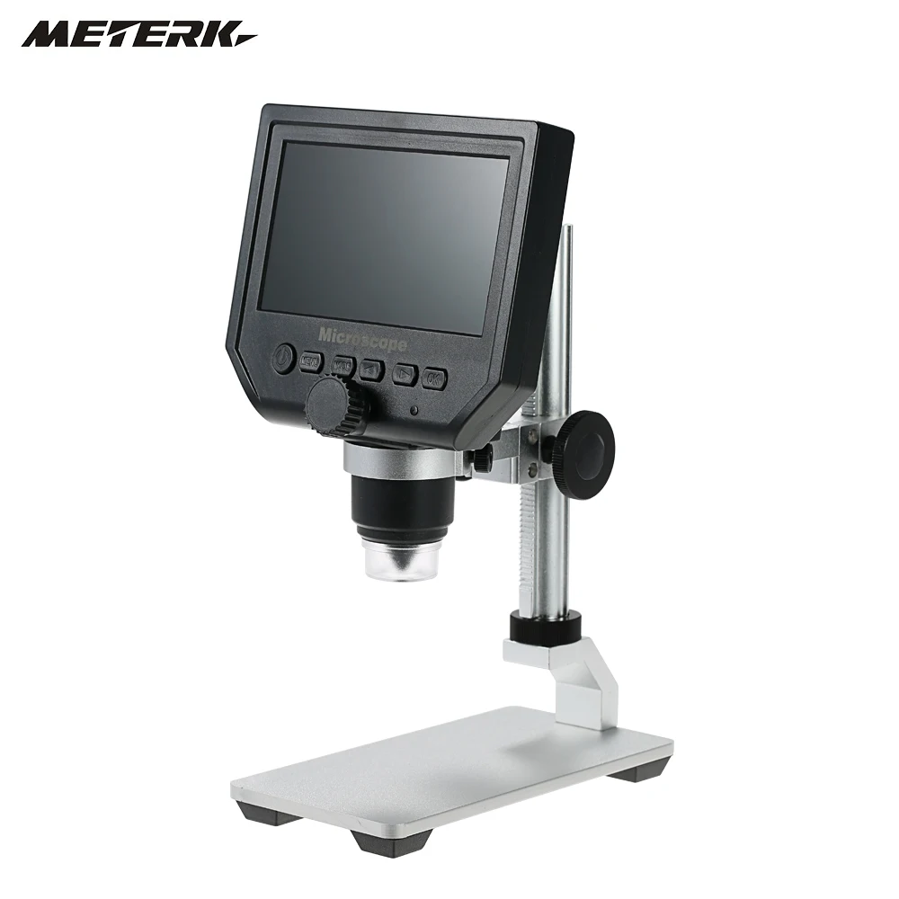 

Meterk Portable LED Magnifier Electronic Digital Video Microscope for Mobile Phone Maintenance Industrial/Collection Inspection