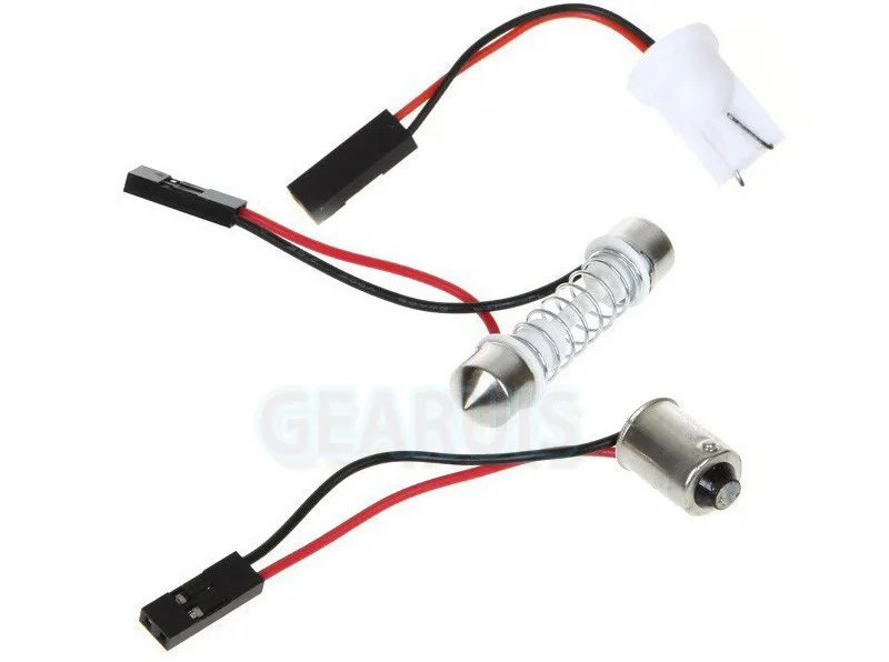 10 комплектов гирлянда купольная лампа 24 SMD 5050 LED 24SMD светодиода Автомобильная