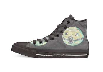 

Faturn High Top Canvas Shoes Flat Casual Custom Unisex Sneaker Drop Shipping