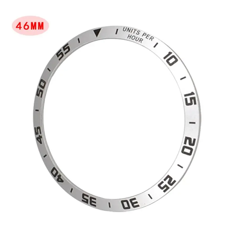 

42MM/46MM Anti Scratch Metal Bezel Ring Adhesive Cover Tracker Replacement for Samsung Galaxy Smart Watch Accessories