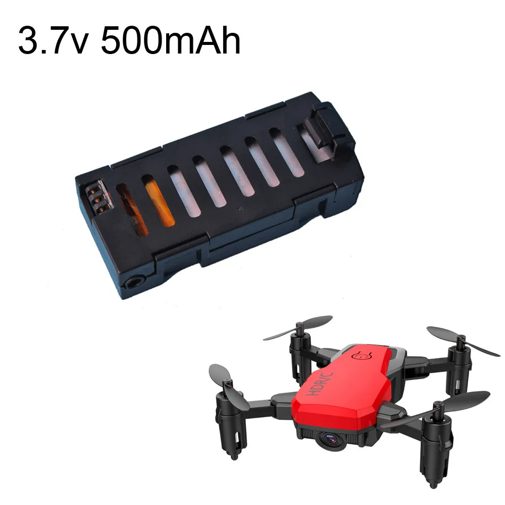3 7 v 500mAh батарея для мини D2WH складной RC пластиковый Квадрокоптер Дрон готов к