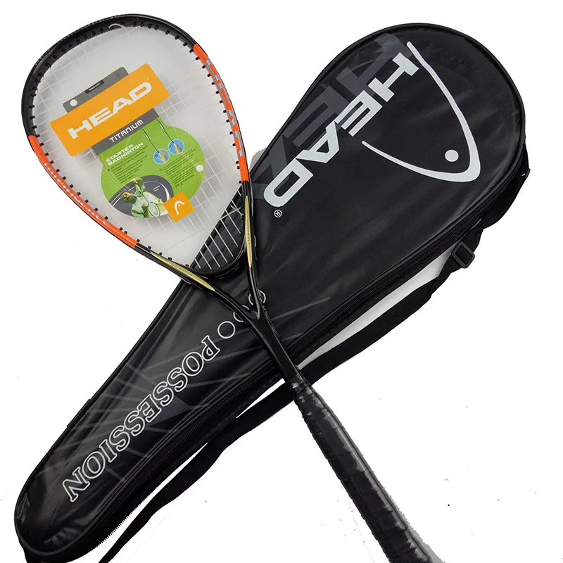 Unisex HEAD Composite Carbon Squash Racket Rackets Sport Training