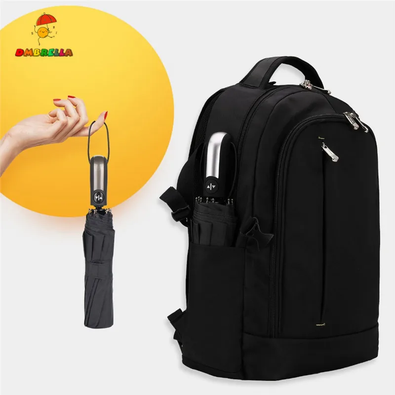 

DMBRELLA 2019 New Big Strong Fashion Windproof Men Gentle Fold Compact Fully Automatic Rain High Quality Pongee Umbrella Women