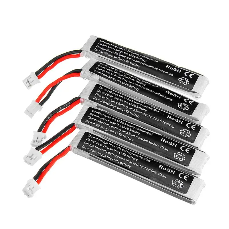 5/10 шт. URUAV 3,8 V 300mAh литий-полимерный Батарея 40/80C 1S HV 4,35 V PH2.0 для Eachine мусорная корзина Snapper6/7/8 UK65 Камера аксессуары для Дронов