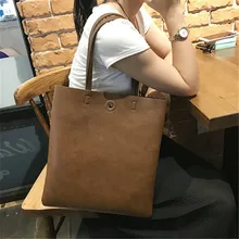 Новая Корейская винтажная женская сумка с магнитной пряжкой, однослойная непромокаемая сумка из искусственной кожи, мягкая кожаная сумка для мобильного телефона