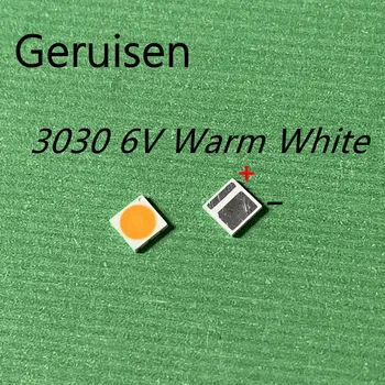 

AOT High Power LED 3030 1.6W 6V 2700K Warm white EMC Lighting Application 1000pcs