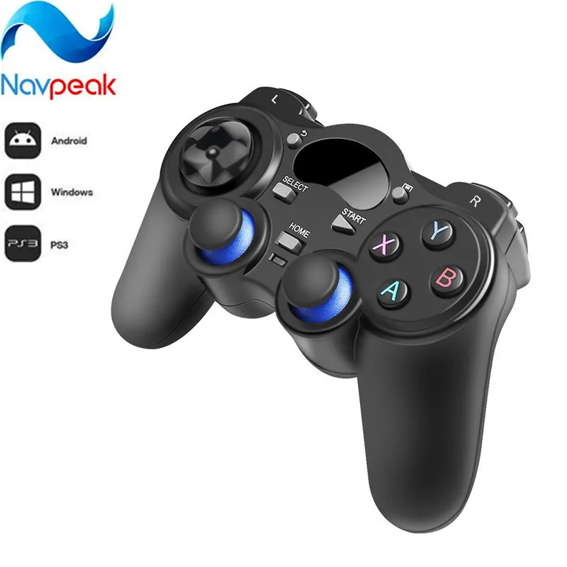 

1pc Universal 2.4G Wireless Game Controller Gamepad Joystick for PS3 Android TV Box Smartphone Tablet PC Fire TV Black