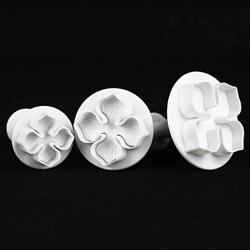 

3Pcs/Set New Hydrangea Fondant Sugarcraft Craft Mold Tool Cake Biscuit Decorating Christmas Cake Decorating Tools