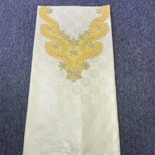 Hot salw african bazin riche getzner soft guinea brocade fabric tissu basin riche getzner atiku fabric for men 5yard/lot