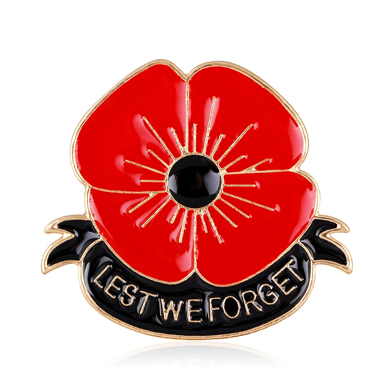 Online Buy Wholesale poppy pin badges from China poppy pin 