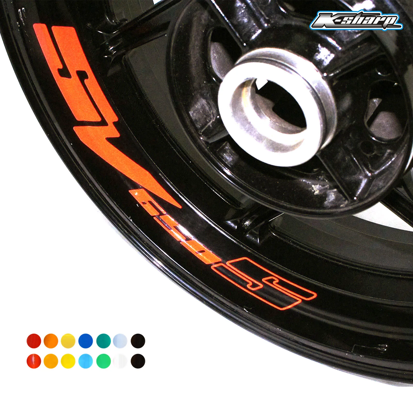 Suzuki SV R Wheel rim decals sv650r sv1000r 650 1000
