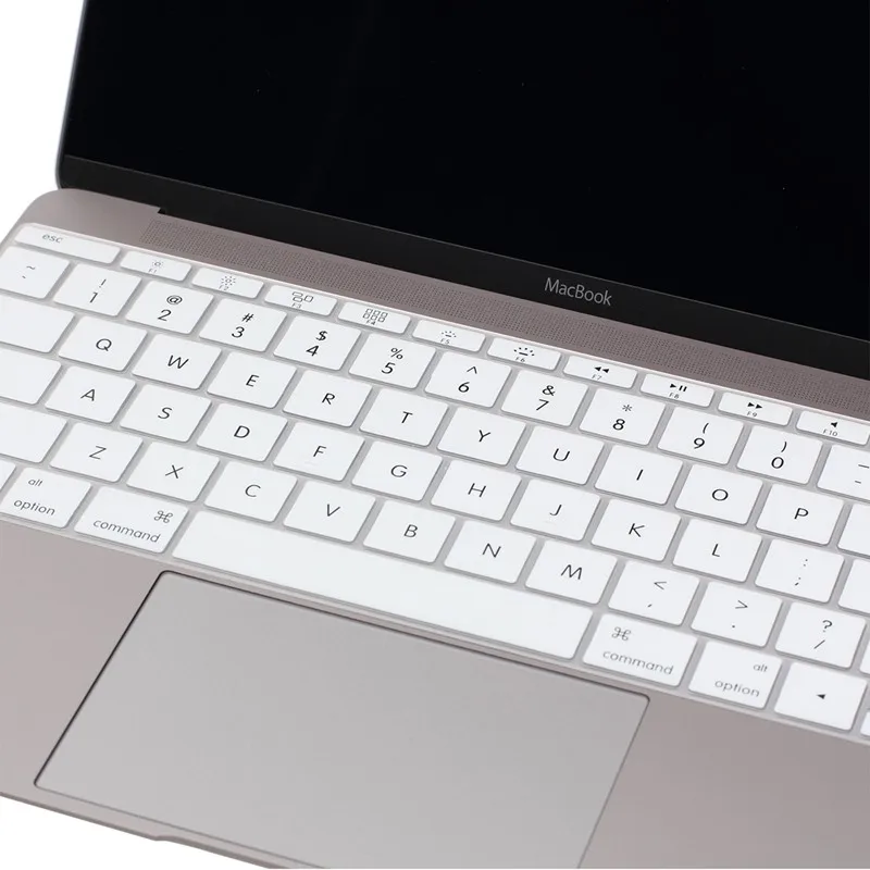 LENTION Silicone Keyboard Cover Protector Skin For Macbook 12 Inch