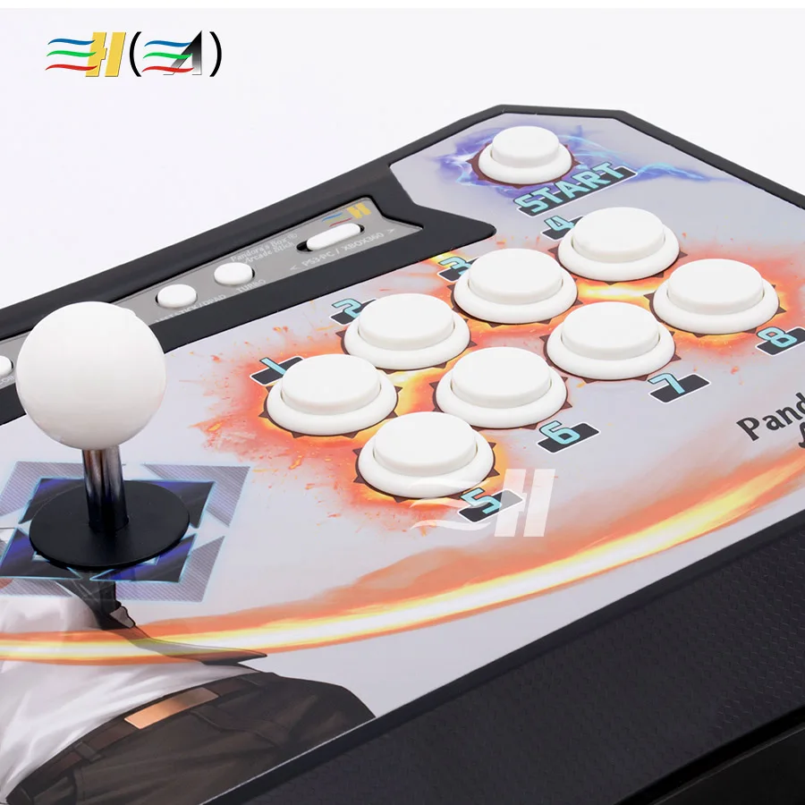 Pandora Box 6 1300 in 1 Wireless Arcade Stick Controller Support fba mame ps1 Game Arcade Joystick Fight Game Controller kit 3d Pandora Box 6 1300 in 1 Wireless Arcade Stick Controller Support fba mame ps1 Game Arcade Joystick Fight Game Controller kit 3d