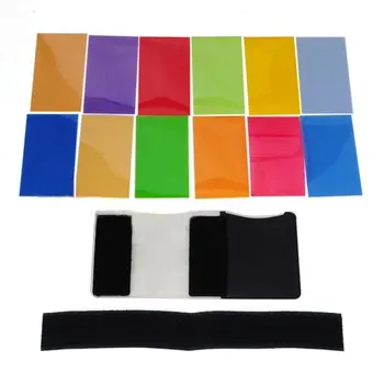 

12 pieces color card for Strobist Flash Gel Filter Color Balance